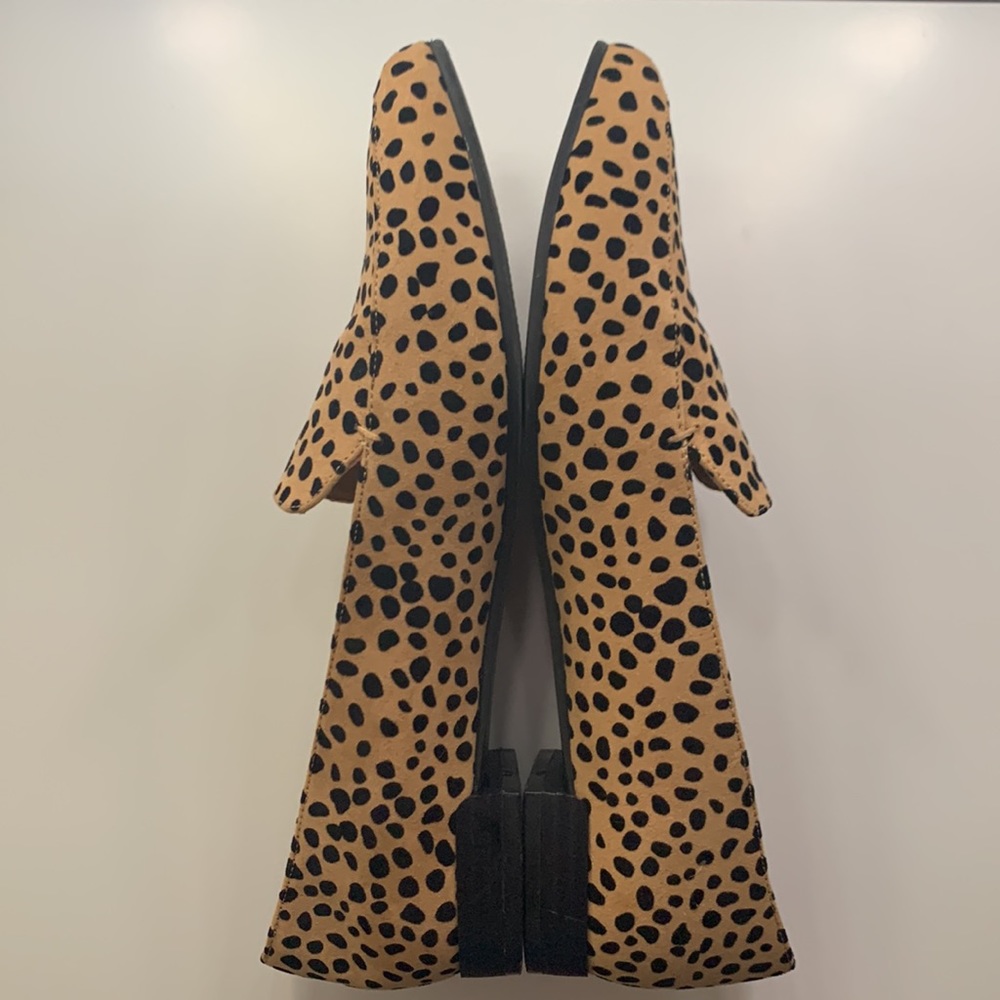 JustFab - Slip-on Cheetah Loafers - Picture 2 of 4
